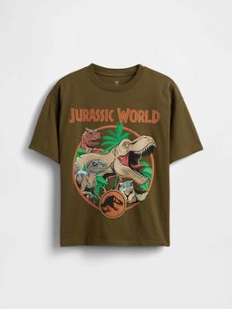 GAP - Olive Printed T-Shirt