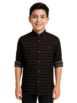 CHARCHIT - Black Checks Shirt