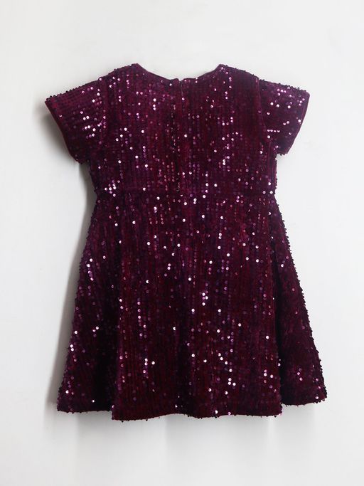 slim fit dress slacks Half Kaftan Sequin Dress – The Blessed Wardrobe main image 0