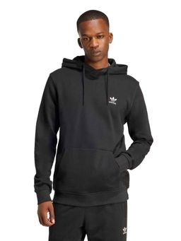 adidas Originals - Black Cotton Full Sleeves Training Hoodie