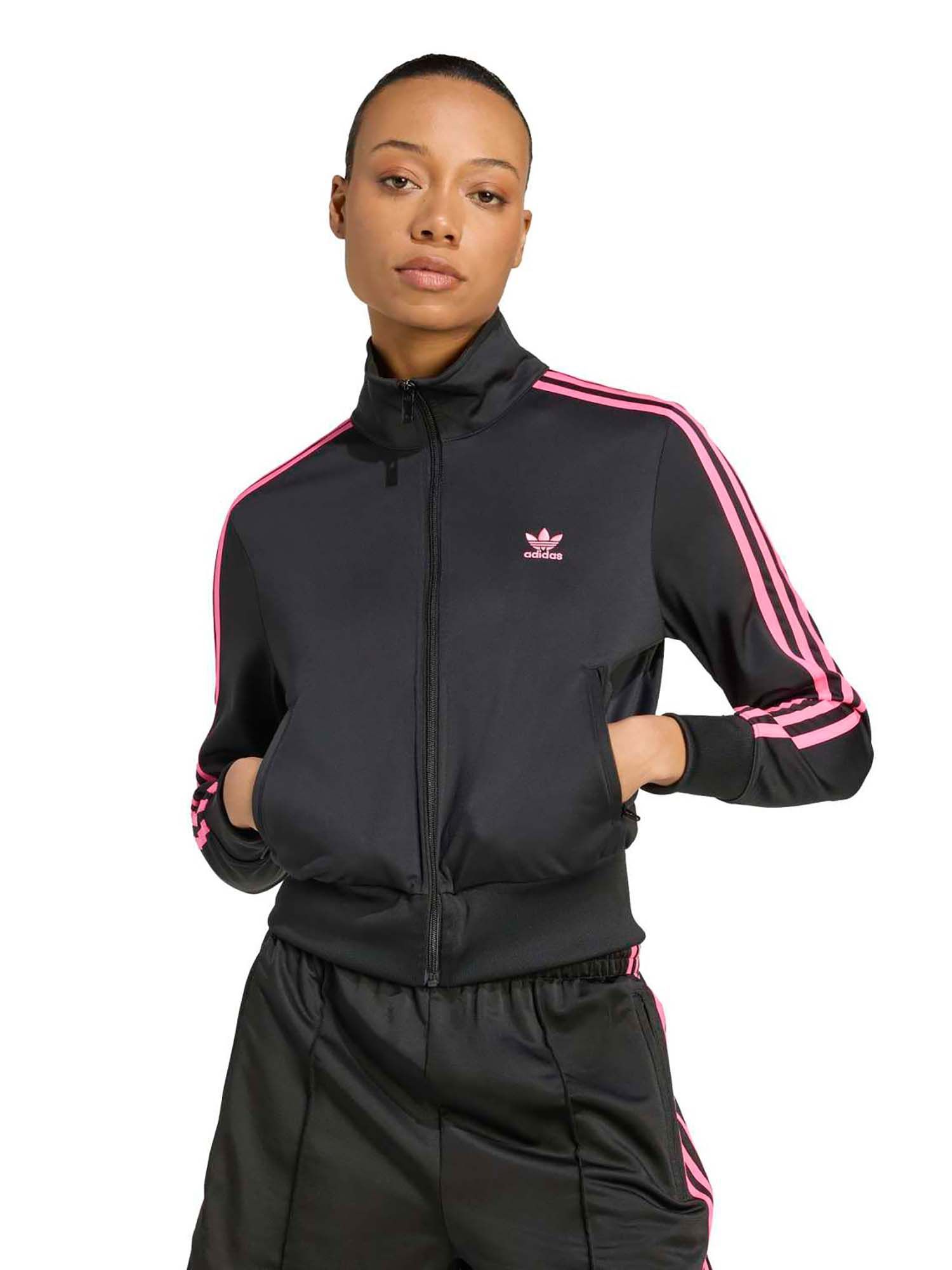 Buy adidas Originals FIREBIRD TT Women Black Jacket Online