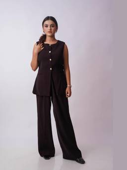 SG.Label - Black Classic Vest with Trouser
