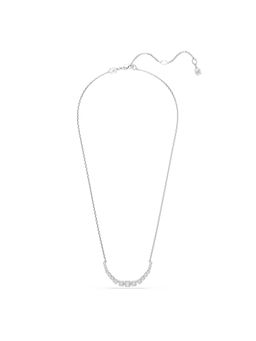 SWAROVSKI - Matrix Necklace, Gradient Of Round Cuts, White, Rhodium Plated