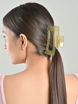 Lilly & Sparkle - Rectangle Designed Hair Clutcher