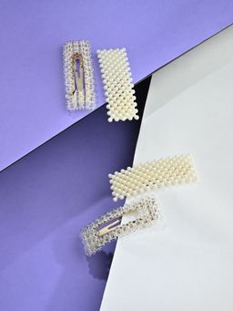 Lilly & Sparkle - Pearly Snap Hair Clips