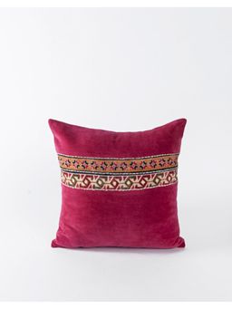 Fabindia - Pushkal Cotton Cushion Cover (16x16 Inches)