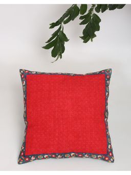 Fabindia - Iznal Cotton Printed Cushion Cover (16x16 Inches)