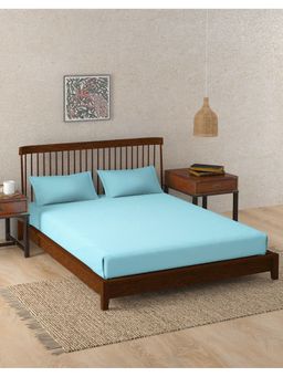 Fabindia - Rihan Cotton Woven Bedsheet with Pillow Covers