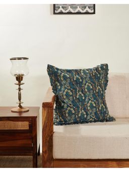 Fabindia - Blue Nazrana Cotton Cushion Cover (More Sizes)