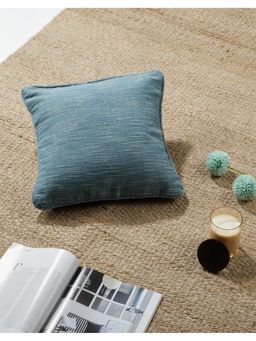 Fabindia - Blue Sara Cushion Cover (16x16 Inches)