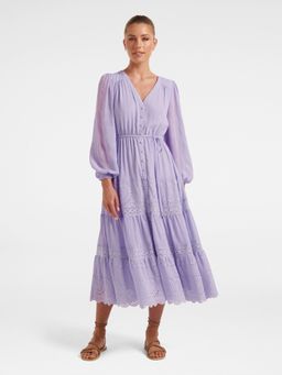 Forever New - Alma Petite Long Sleeve Midi Dress (Set of 2)