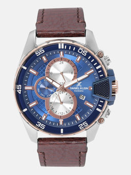 Daniel Klein - Analog Multicolor Dial Men Watch- DK12035-3