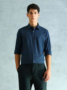 Arrow Newyork - Men's Dobby Slim Fit Formal Shirt