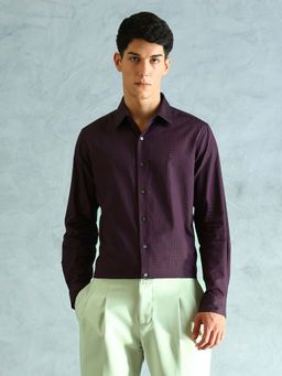 Arrow Newyork - Men's Dobby Slim Fit Formal Shirt