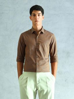 Arrow - Men's Heathered Slim Fit Formal Shirt