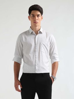 Arrow - Men's All Over Printed Liberty Classic Fit Formal Shirt