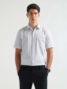 Arrow - Men's All Over Printed Liberty Classic Fit Formal Shirt