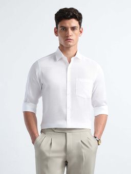 Arrow - Men's Textured Regular Fit Formal Shirt