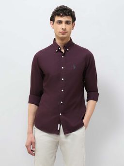 U.S. POLO ASSN. - Men's Twill Tailored Fit Casual Shirt