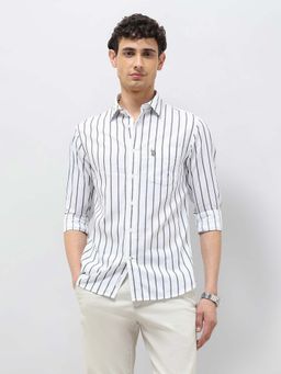 U.S. POLO ASSN. - Men's Vertical Striped Tailored Fit Casual Shirt