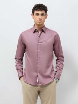 U.S. POLO ASSN. - Men's Satin Tailored Fit Casual Shirt