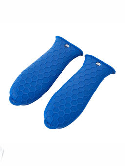 UMAI - Pack of 2 Silicone Hot Handle Blue