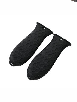 UMAI - Pack of 2 Silicone Hot Handle Black