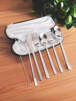 UMAI - Portable Utensil Set of 8 | Grey Cover