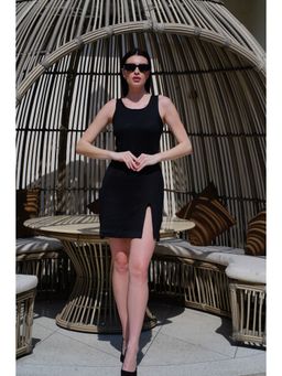 Ravi Rajoria - Womens Black Digital Dress