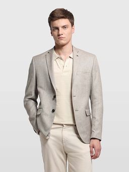 Arrow - Men Dobby Tailored Fit Blazer