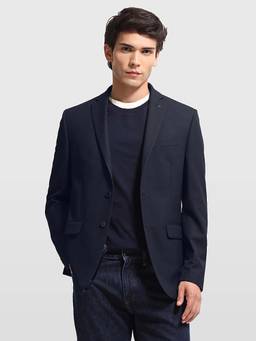 Arrow - Men Dobby Tailored Fit Blazer