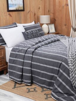 Maspar - Cotton Woven 9 Piece Quilt Bedding Set (Queen)