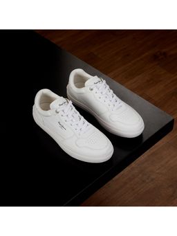 Pepe Jeans - White Retro Anti-Skid Cupsole Sneakers