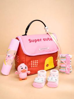 Little Surprise Box - 22Pcs Pink Newborn Baby Hamper Gift Box (0-6 Months)