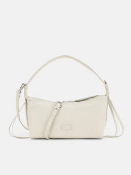 CARPISA ITALIA - Clivia V2 Cream Women Shoulder Bag With Detachable Strap (Medium)