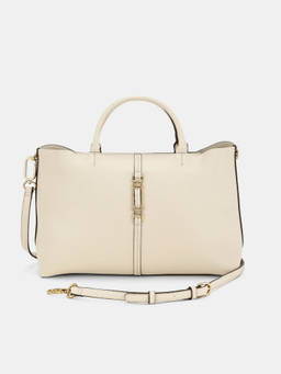 CARPISA ITALIA - Giulia Cream Women Handbag With Detachable Strap (Medium)