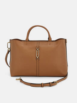 CARPISA ITALIA - Giulia Tan Women Handbag With Detachable Strap (Medium)