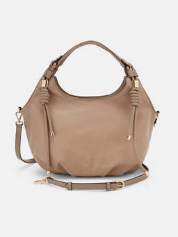 CARPISA ITALIA - Arnica Brown Women Shoulder Bag With Detachable Strap (Large)