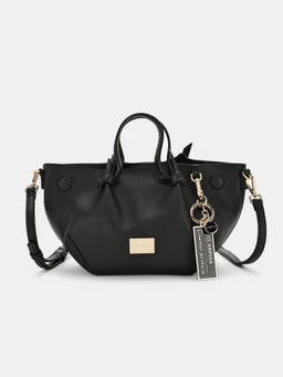 CARPISA ITALIA - Kiran Black Special Women Handbag With Detachable Strap And Pouch (Small)