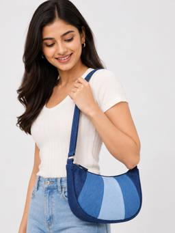THE PURANI JEANS - Denim Dunga Shoulder Bag