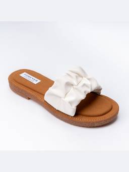 FOREVER SHOE BAZAR - White Dragonfly Dash Flats