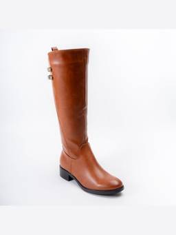 FOREVER SHOE BAZAR - Vintage Rider Camel Brown Casual Boots