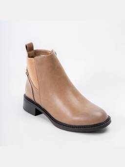 FOREVER SHOE BAZAR - Urban Ease Khaki Casual Boots