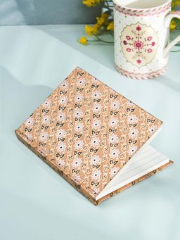 Fabindia - Brown Vrishti Printed Paper Notebook