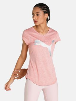 Puma - Favourite Heather Cat Womens Training T-Shirt