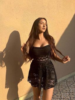 MISS MOSA BY AKANKSHA - Cameron Statement Swimsuit with Skirt (Set of 2)