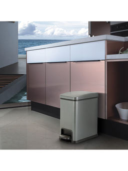 Freelance - Cobber Steel Wastebin, Waste Storage Box, Dustbin, Trash Can, 8 Ltr