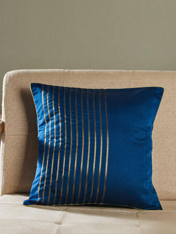 Fabindia - Blue Elijah Maheshwari Cushion Cover (16x16 inches)