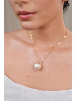 ANANA - White Moti Neckpiece