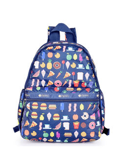LeSportsac - FOODMOJIS Yellow Color Soft Medium Backpack - 7812.D953